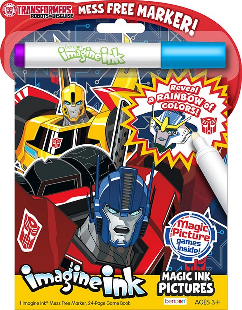 Transformers: Robots in Disguise 24-Page Imagine Ink Magic Pictures Ac –  KaleidoQuest