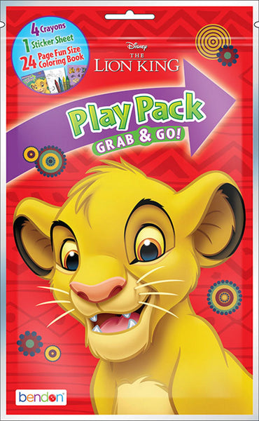 The Lion King Grab & Go Play Pack