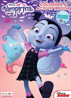 Vamprina 32-Page Coloring and Activity Book with Stickers