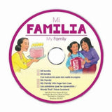 My Family / Mi Familia - Spanish-English Beginner Reader [Staple-bound Paperback with Audio CD, Creative Teaching Materials™, ©2015]