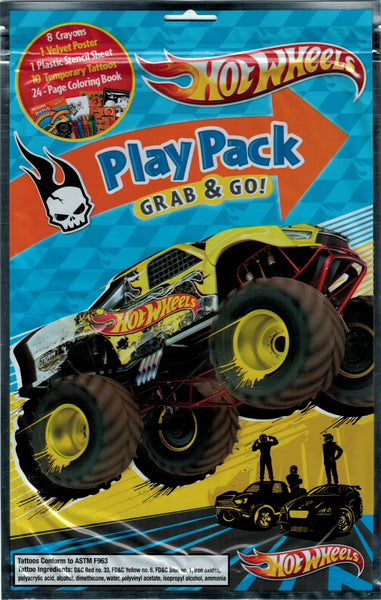 Hot Wheels Grab & Go Play Pack XL Edition