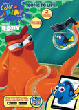 Bundle of 7 Ocean-Themed Coloring and Activity Items - Four Finding Dory Coloring Books, Finding Nemo & Dory Grab & Go Play Packs, KaleidoQuest Ocean-Themed Colorable Bookmark