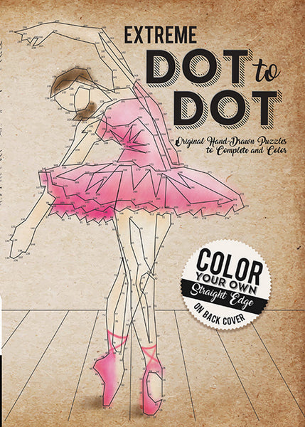 Extreme Dot-to-Dot 14-Page Advanced Coloring Book
