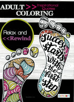 Inspirational Quotes 32-Page Advanced Coloring Book