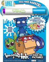 Lost Kitties 24-Page Imagine Ink Magic Pictures Activity Book