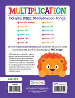32-Page Multiplication Early Learning Workbook with Free Album Download [Staple-bound Paperback, Creative Teaching Materials, ©2015]
