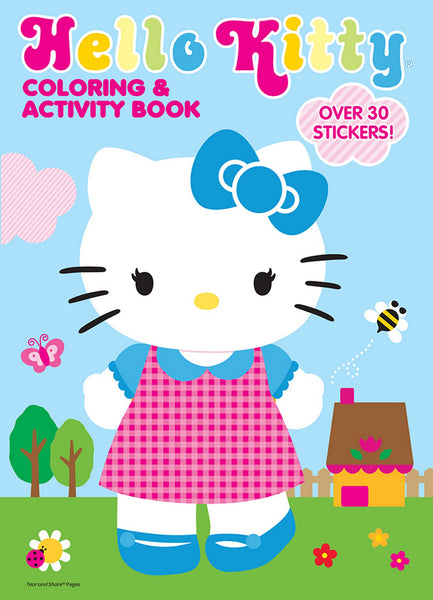 Hello Kitty 32-Page Coloring and Activity Book with Stickers