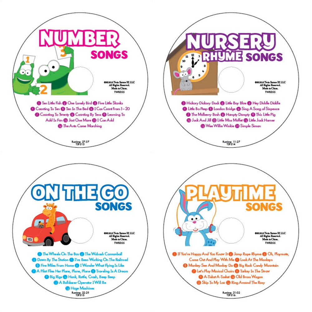 Sing, Learn, and Play Everyday! [Audio CD, 20-Disc Set, Twin Sisters ...