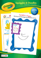 Crayola "Squiggles & Doodles" 32-Page Full-Color Creative Basics Activity Workbook