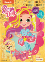 Sunny Day 32-Page Coloring and Activity Book with Stickers