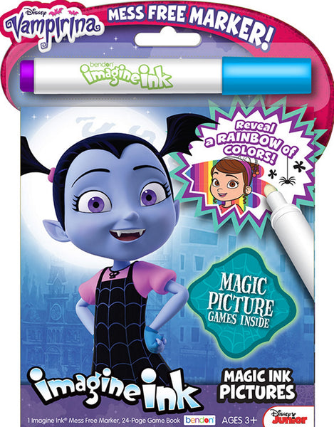 Vampirina 24-Page Imagine Ink Magic Pictures Activity Book