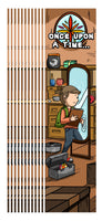 KaleidoQuest "Once Upon A Time..." Colorable Bookmark - Fairy Tale Theme (Pack of 12)