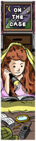 KaleidoQuest "On The Case" Colorable Bookmark - Mystery Theme (Pack of 12)