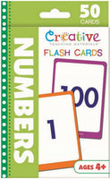 Numbers [50-count Flash Cards, Creative Teaching Materials™, ©2015] (Ages 4+)