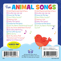 Fun Animal Songs [Audio CD, Twin Sisters® Productions, ©2014]