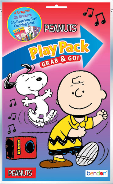 Peanuts Grab & Go Play Pack