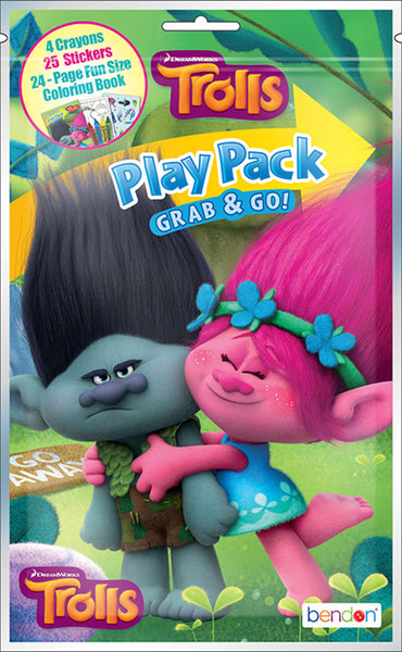 Trolls, Branch & Poppy Cover, Grab & Go Play Pack
