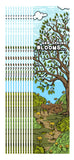 KaleidoQuest "A New Spring Blooms..." Colorable Bookmark - Spring Theme (Pack of 12)