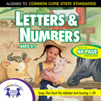 Letters & Numbers [Audio CD, Twin Sisters® Productions, ©2014]