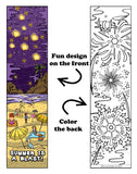 Bundle of 12 Peanuts Grab & Go Play Packs and 12 KaleidoQuest 'Summer Is A Blast!' Summer/Firework-Themed Colorable Bookmarks