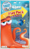 Bundle of 24 Ocean-Themed Coloring and Activity Items - 12 Finding Dory Grab & Go Play Packs and 12 KaleidoQuest Ocean-Themed Colorable Bookmarks