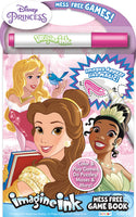 Disney Princess 24-Page Imagine Ink Mess Free Game Book