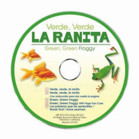 Green, Green Froggy / Verde, Verde La Ranita - Spanish-English Beginner Reader [Staple-bound Paperback with Audio CD, Creative Teaching Materials™, ©2015]