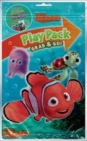 Bundle of 7 Ocean-Themed Coloring and Activity Items - Four Finding Dory Coloring Books, Finding Nemo & Dory Grab & Go Play Packs, KaleidoQuest Ocean-Themed Colorable Bookmark