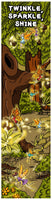 KaleidoQuest "Twinkle, Sparkle, Shine" Colorable Bookmark - Fairy Theme (Pack of 12)