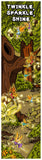 KaleidoQuest "Twinkle, Sparkle, Shine" Colorable Bookmark - Fairy Theme (Pack of 12)