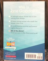 Who Is Jane Goodall? by Roberta Edwards [Mass Market Paperback, Scholastic, 2016]