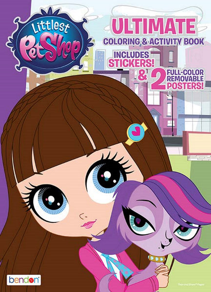 Littlest Pet Shop 32-Page Ultimate Activity Book with Stickers and Posters