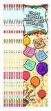 KaleidoQuest "Throw Kindness Around Like Confetti" Colorable Bookmark - Party Theme (Pack of 12)