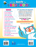 256-Page Let's Get Ready for Preschool [Paperback Workbook, Twin Sisters® Productions, ©2014] (Ages 3+)