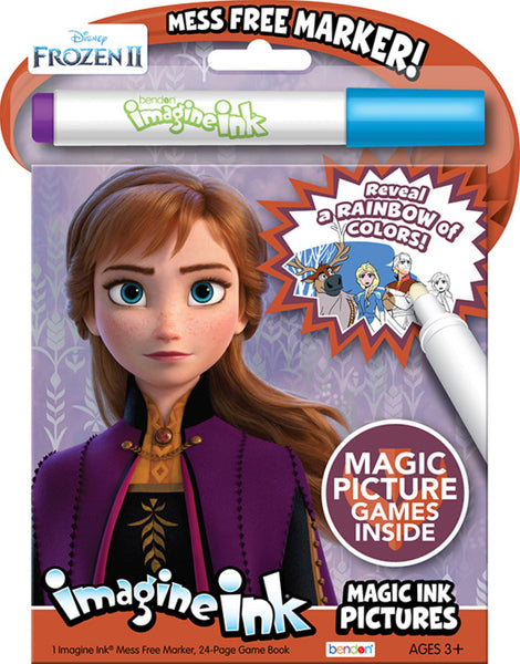Frozen 2 24-Page Imagine Ink Magic Pictures Activity Book