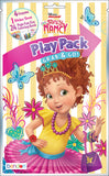 Bundle of 12 Disney Junior Fancy Nany Grab & Go Play Packs and 12 KaleidoQuest 'You Are Perfect Just The Way You Are' Princess-Themed Colorable Bookmarks