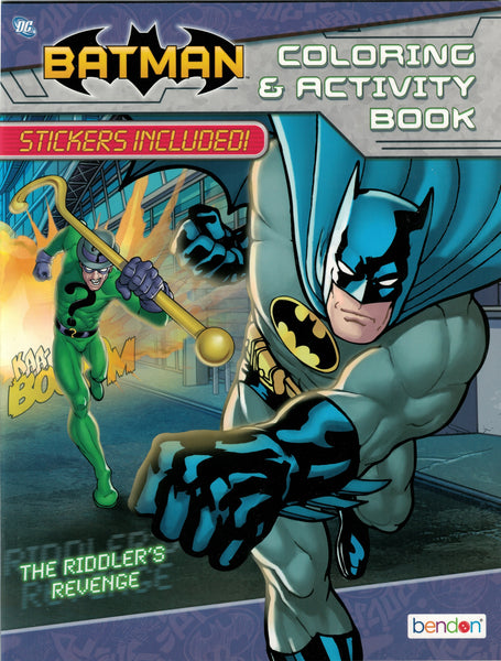 Bat-Man 32-Page Riddler's Revenge Coloring and Activity Book