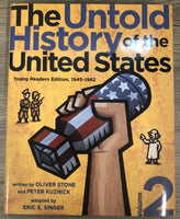 The Untold History of the United States, Volume 2: Young Readers Edition, 1945-1962 by Oliver Stone and Peter Kuznick [Hardcover, Atheneum Books for Young Readers, ©2019]