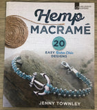 Hemp Macramé: 20 Easy Boho Chic Designs by Jenny Townley [Paperback, Union Square & Co., ©2016]