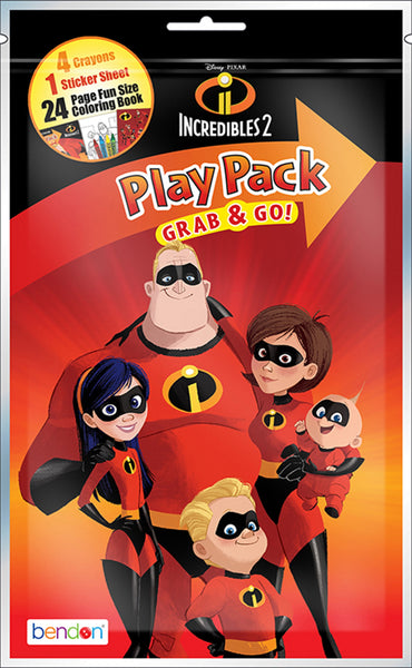 The Incredibles 2 Grab & Go Play Pack