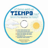 What Is The Weather Like Today? / ¿Cómo Está El Tiempo Hoy? - Spanish-English Beginner Reader [Staple-bound Paperback with Audio CD, Creative Teaching Materials™, ©2015]