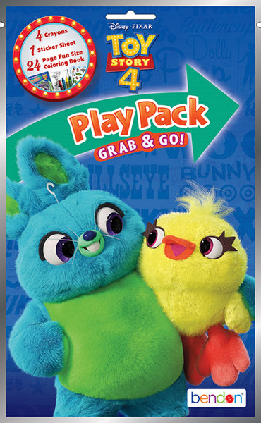 Toy Story 4 - Bunny & Ducky Cover - Grab & Go Play Pack