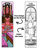 Bundle of 3 Bendon Reward Stickers Booklets - Dora the Explorer, Hello Kitty, and Disney Princess - and 3 KaleidoQuest Colorable Bookmarks - Unicorn, Kitty, and Princess Themes